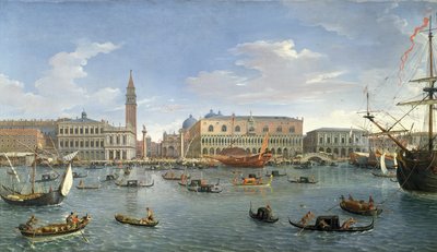 View of Venice from the Island of San Giorgio by Gaspar van Wittel